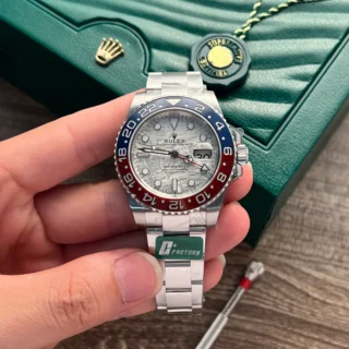 GMT Master II Superman Meteorite Dial Blue Red Bezel