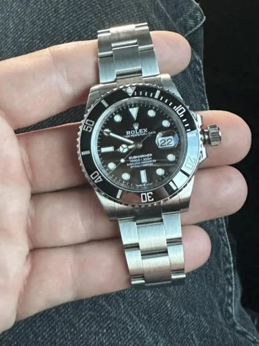 Superclone Rolex Submariner Black Dial 126610LN photo review
