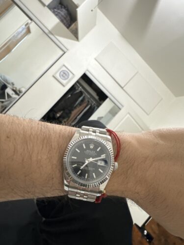 Replica Rolex Datejust Black Dial 116234 36 mm photo review