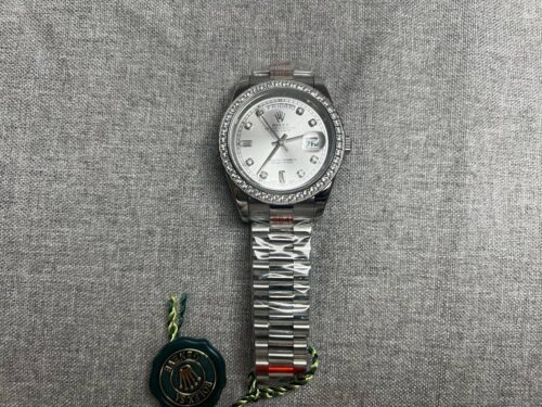 Replica Rolex Day-Date Blue Dial 118346 36 mm photo review