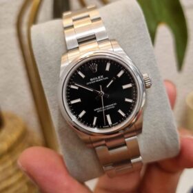 Replica Rolex Oyster Perpetual Lady Black Dial 277200 31 mm photo review
