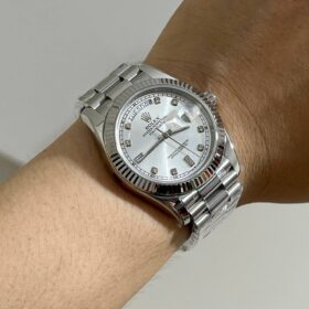 Superclone Rolex Day-Date Silver Dial 41995 40 mm photo review