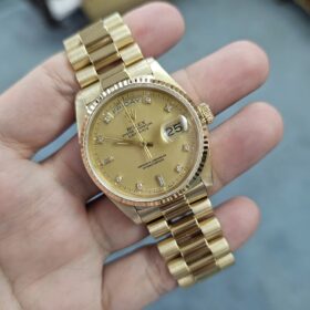 Replica Rolex Day-Date Gold Dial 118238 36 mm photo review