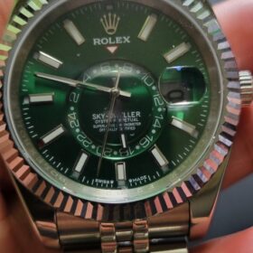 Superclone Rolex Sky-Dweller Mint green Dial 336934 Jubilee photo review