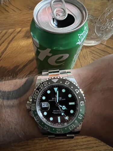 Superclone Rolex GMT-Master II “Sprite” 126720VTNR photo review