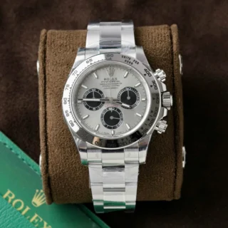 Daytona Silver Dial Steel Bezel Oyster Bracelet
