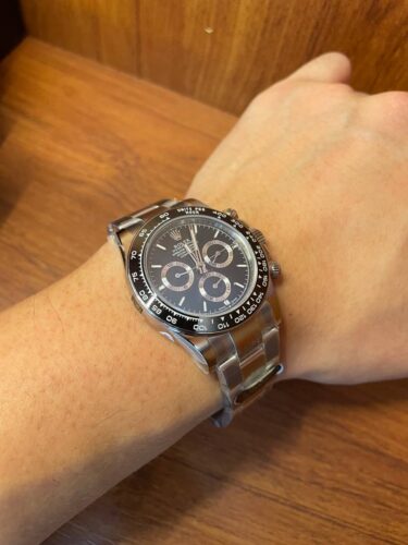 Rolex Daytona "Reverse Panda" Black Dial 116500LN photo review