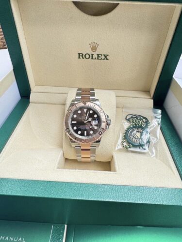 Replica Rolex Yacht-Master Chocolate Dial 126621 photo review