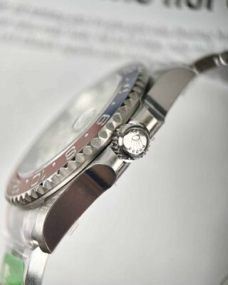 Superclone GMT-Master II Meteorite Dial 126719BLRO "Superman" Oyster Alternate Angle