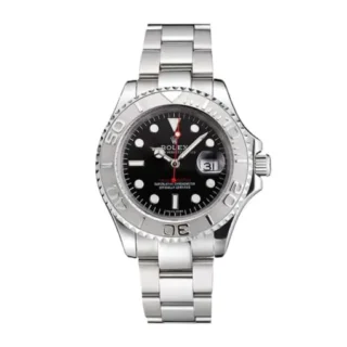 Yacht-Master Black Dial 116622 Close-Up Focus