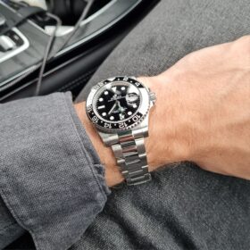 Superclone Rolex GMT-Master II Black Dial 116710 photo review