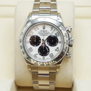 Superclone Daytona Panda Dial 116509 Arabic Numberals Perspective View