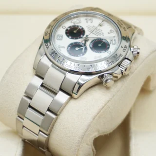 Superclone Daytona Panda Dial 116509 Arabic Numberals Close-Up Focus