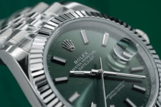 Datejust Mint Green Dial fluted Bezel Jubilee Bracelet