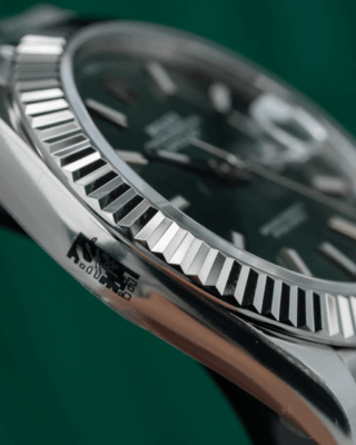 Datejust Mint Green Dial fluted Bezel Jubilee Bracelet