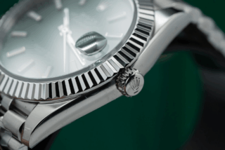 Datejust Mint Green Dial fluted Bezel Jubilee Bracelet