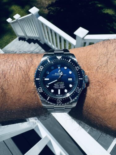 Superclone Rolex Deepsea James Cameron Dial 126660 photo review