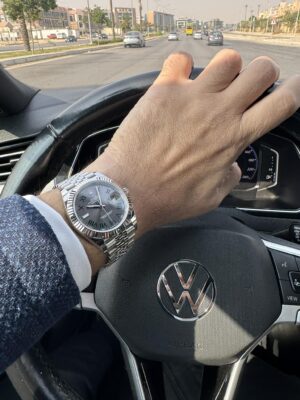 Rolex Datejust Rhodium Dial 126333 "Wimbledon" Flutted/Jubilee 41 mm photo review