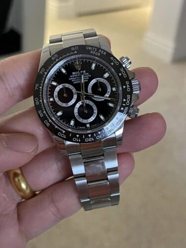 Rolex Daytona Black Dial 126500LN "Godzilla" photo review