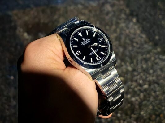 Superclone Rolex Explorer Black Dial 224270 photo review