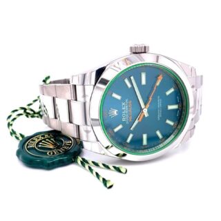Milgauss Blue Dial 116400GV Perspective View
