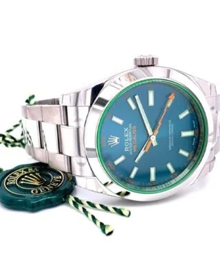 Milgauss Blue Dial 116400GV Perspective View