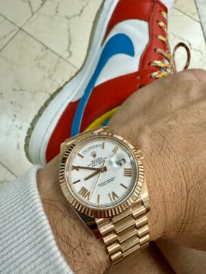 Replica Rolex Day-Date White Dial 622546 40 mm photo review
