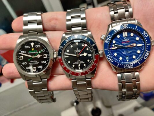 Replica Rolex Air-King Black Dial 126900 photo review