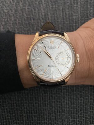 Replica Rolex Cellini White Dial 622725 photo review