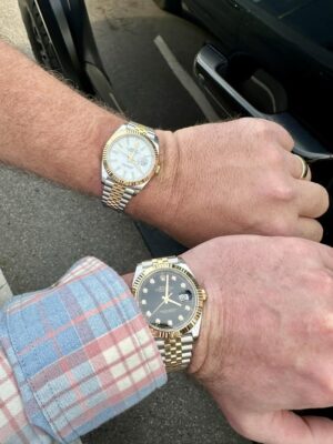 Replica Rolex Datejust Black Dial 116231-3 36 mm photo review
