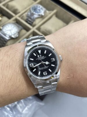 Superclone Rolex Explorer Black Dial 224270 photo review