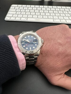 Superclone Rolex Yacht-Master Blue Dial 126622 photo review