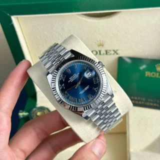 Datejust Blue Dial Fluted Bezel Jubilee Bracelet