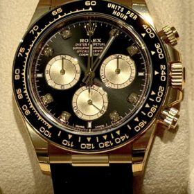 Rolex Daytona Black Dial Yellow Gold 126518LN photo review