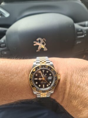 Superclone Rolex GMT-Master II Black Dial "Zombie" 126713GRNR photo review
