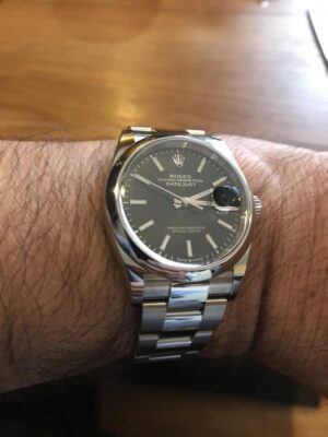 Replica Rolex Lady-Datejust Black Dial 178240-2 31 mm photo review