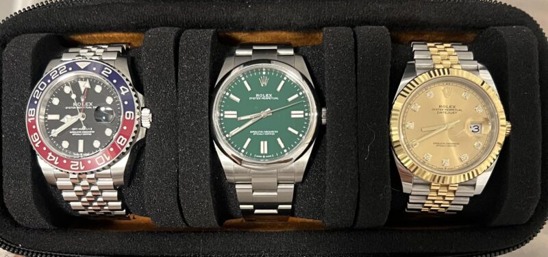 Replica Rolex Oyster Perpetual Green Dial 124300 41 mm photo review