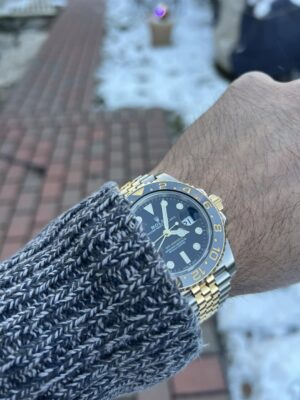 Superclone Rolex GMT-Master II Black Dial "Zombie" 126713GRNR photo review