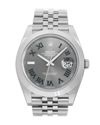 Superclone Datejust Rhodium Dial 126300 "Wimbledon" Jubilee