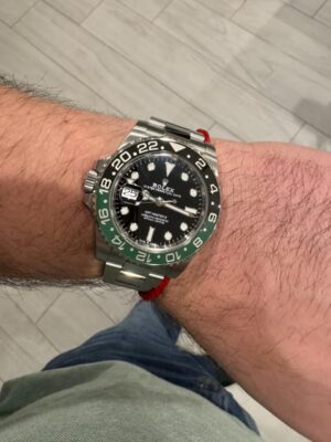 Replica Rolex GMT-Master II Black Dial 126720VTNR "Sprite" photo review