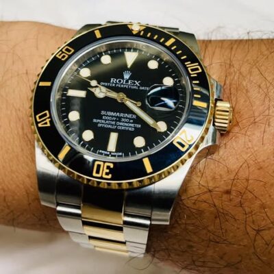 Superclone Rolex Submariner Black Dial PR16233BG photo review