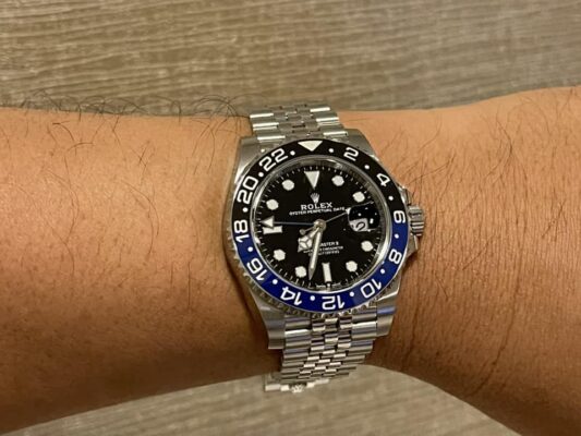 Replica Rolex GMT-Master II 126710BLNR "Batman" photo review
