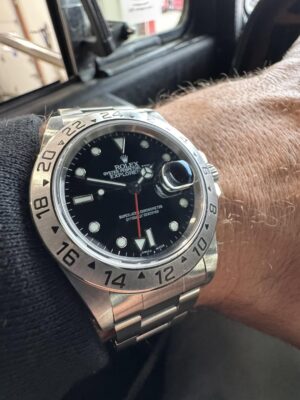 Replica Rolex Explorer Black Dial 16550 photo review