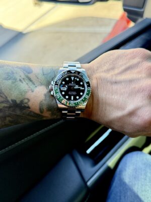 Replica Rolex GMT-Master II Black Dial 126720VTNR "Sprite" photo review