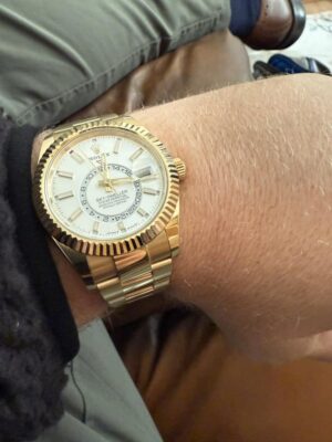 Superclone Rolex Sky-Dweller Intense white Dial 336938 photo review