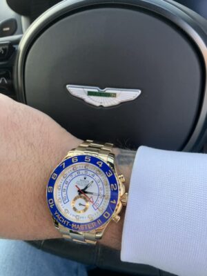 Replica Rolex Yacht-Master White Dial 622271 photo review