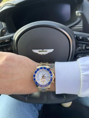 Replica Rolex Yacht-Master White Dial 622271 photo review