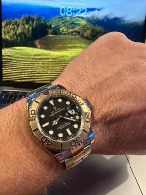 Replica Rolex Yacht-Master Chocolate Dial 126621 photo review
