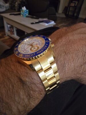Replica Rolex Yacht-Master White Dial 622271 photo review