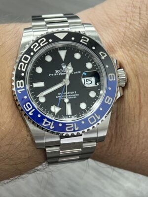 Replica Rolex GMT-Master II 126710BLNR "Batman" photo review